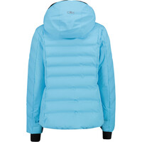 Cmp chaqueta esquí mujer WOMAN JACKET FIX HOOD AZ vista trasera