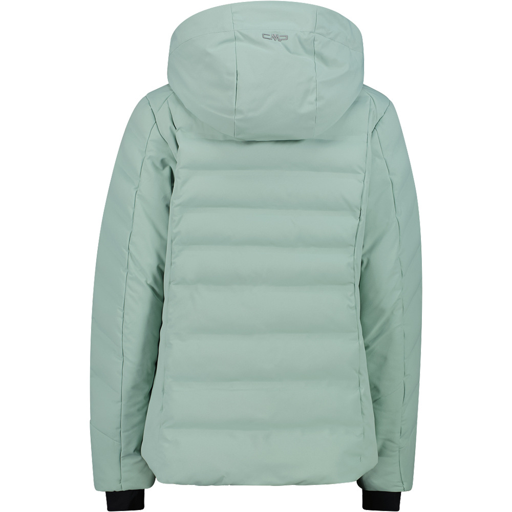 Cmp chaqueta esquí mujer WOMAN JACKET FIX HOOD VE vista trasera