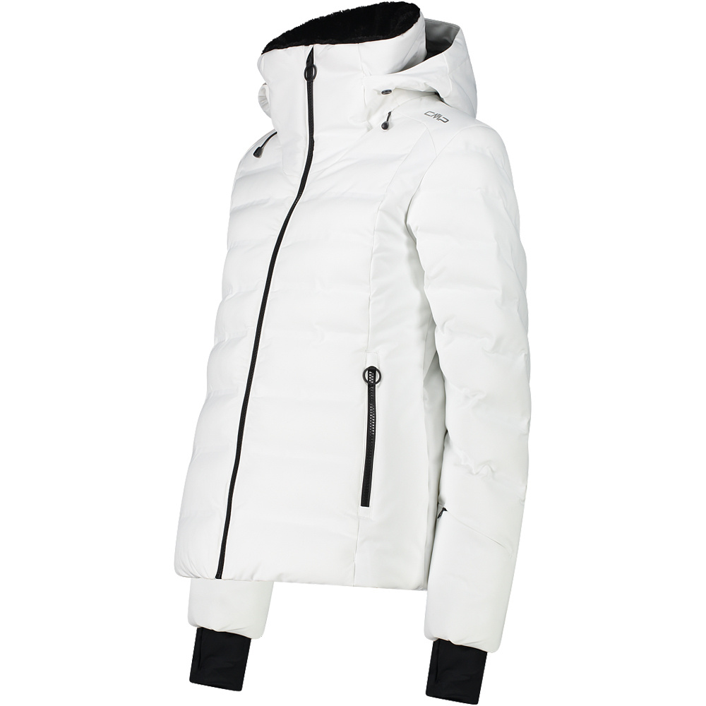 Cmp chaqueta esquí mujer WOMAN JACKET FIX HOOD vista detalle