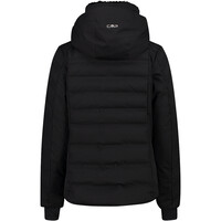 Cmp chaqueta esquí mujer WOMAN JACKET FIX HOOD vista trasera