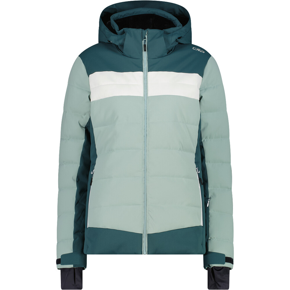 Cmp chaqueta esquí mujer WOMAN JACKET ZIP HOOD VE vista frontal