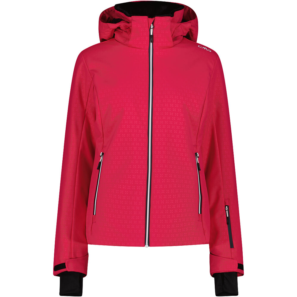 Cmp chaqueta esquí mujer WOMAN JACKET ZIP HOOD vista frontal