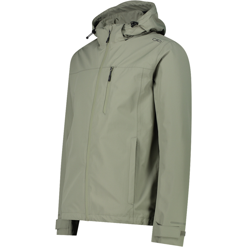 Cmp chaqueta impermeable hombre MAN JACKET FIX HOOD vista detalle