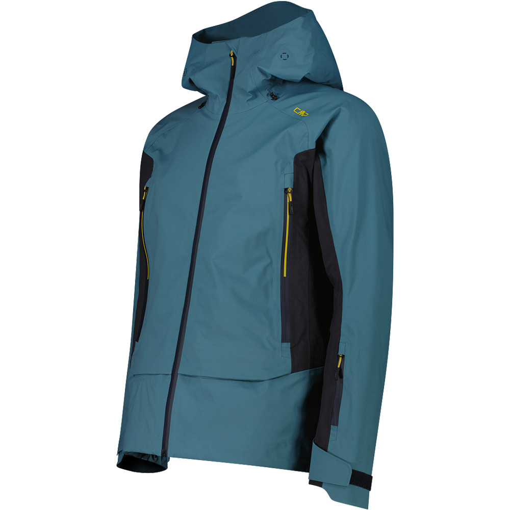 Cmp chaqueta impermeable hombre MAN JACKET FIX HOOD vista detalle