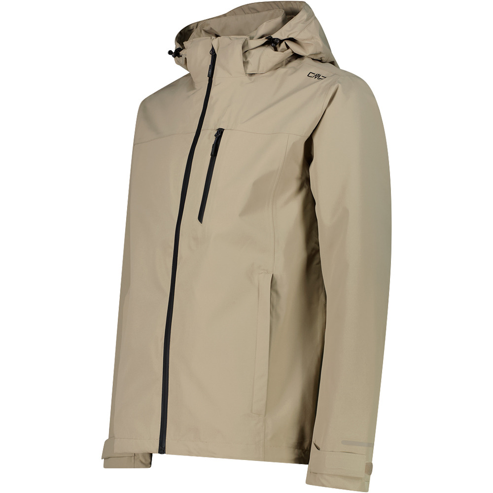 Cmp chaqueta impermeable hombre MAN JACKET FIX HOOD vista detalle