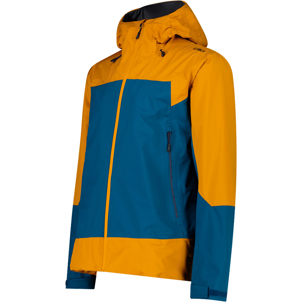 Cmp chaqueta impermeable hombre MAN JACKET FIX HOOD vista detalle