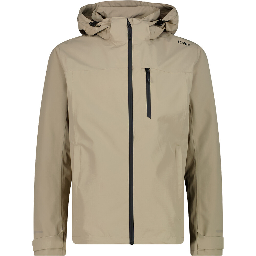 Cmp chaqueta impermeable hombre MAN JACKET FIX HOOD vista frontal