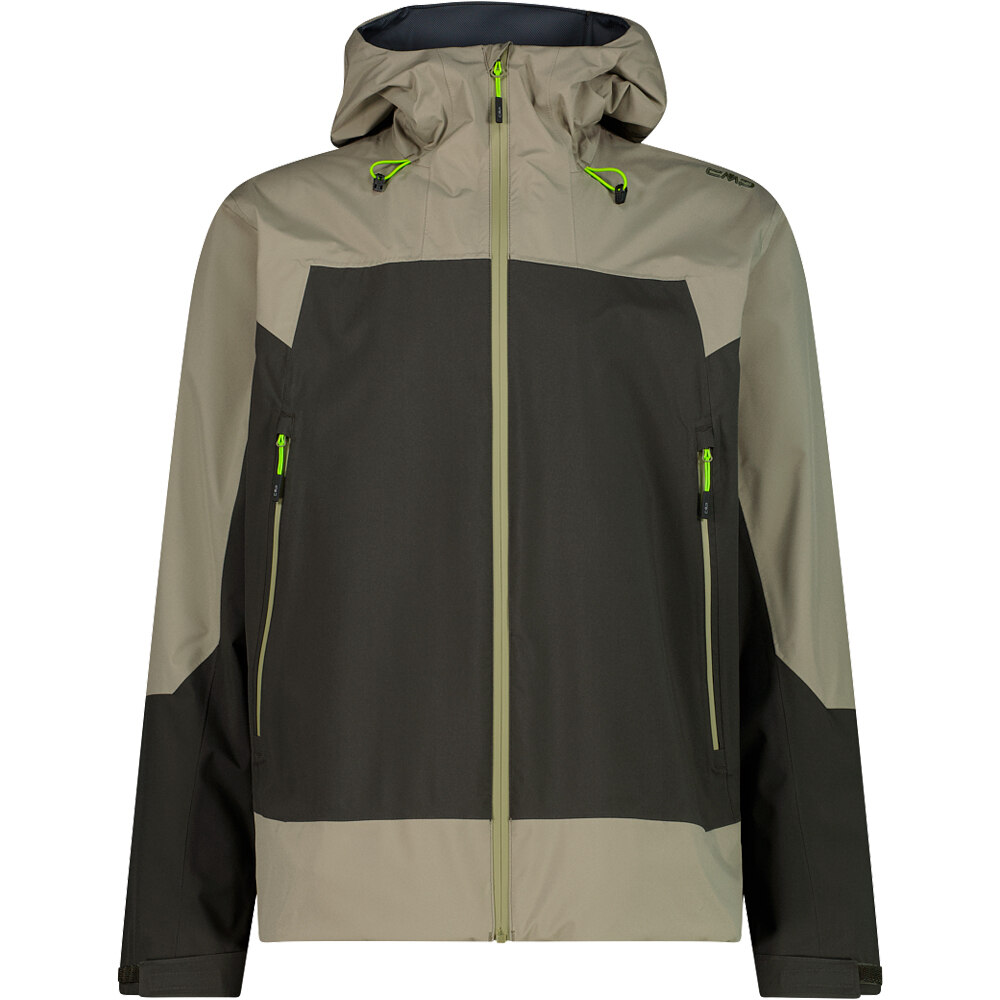 Cmp chaqueta impermeable hombre MAN JACKET FIX HOOD vista frontal