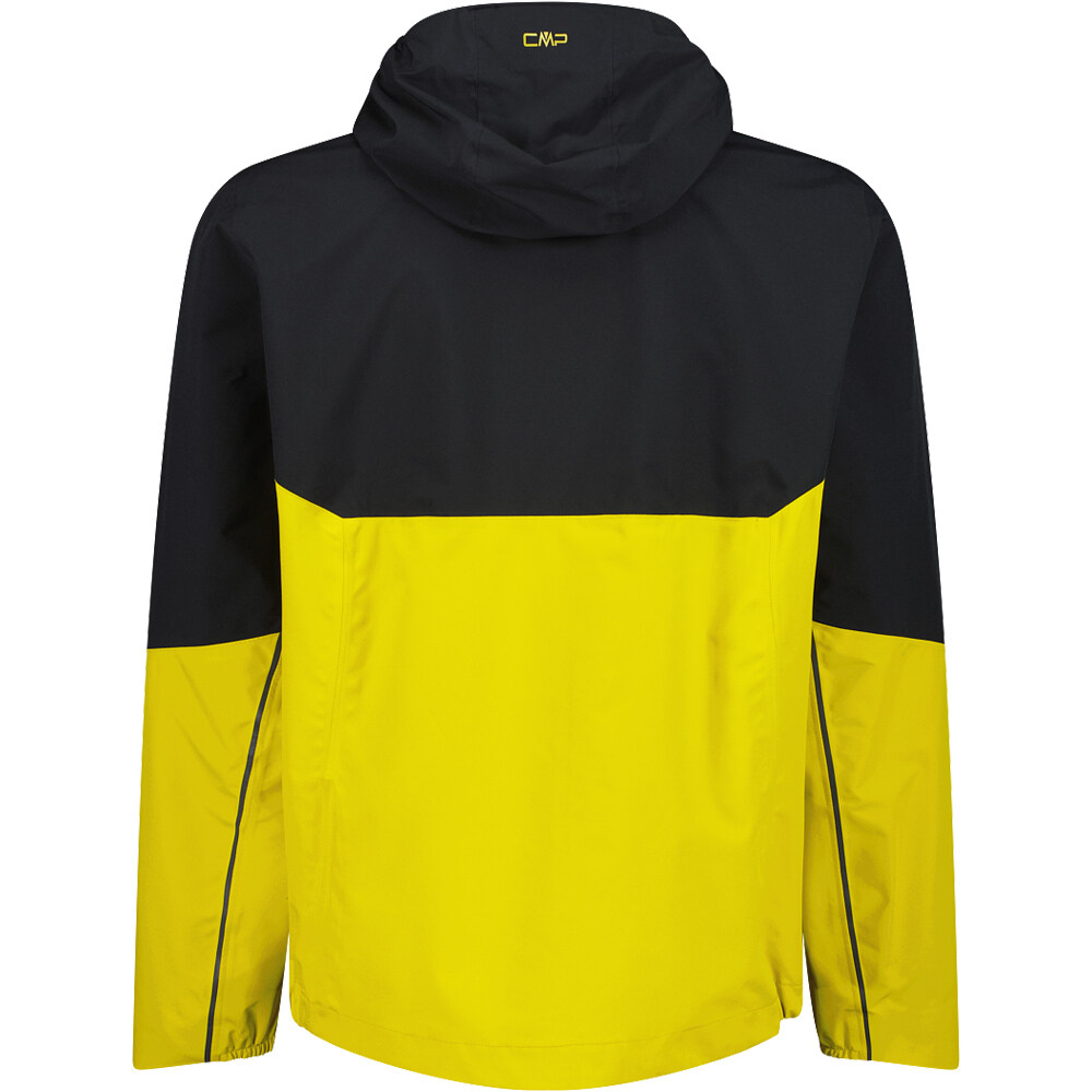 Cmp chaqueta impermeable hombre MAN JACKET FIX HOOD vista trasera