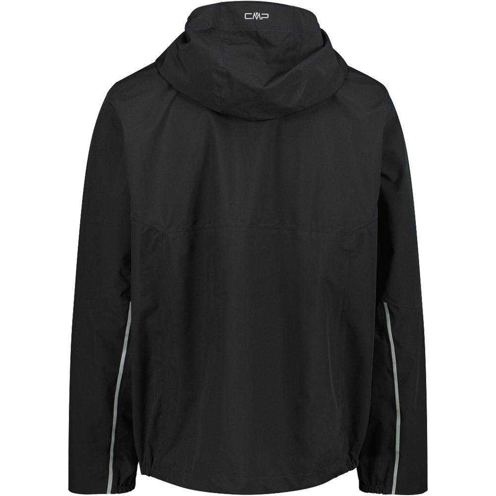 Cmp chaqueta impermeable hombre MAN JACKET FIX HOOD vista trasera