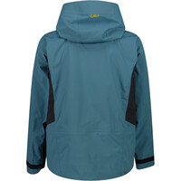 Cmp chaqueta impermeable hombre MAN JACKET FIX HOOD vista trasera