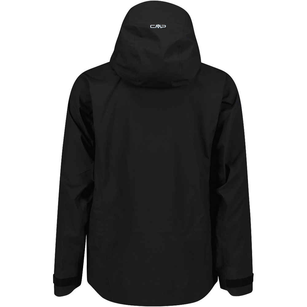 Cmp chaqueta impermeable hombre MAN JACKET FIX HOOD vista trasera
