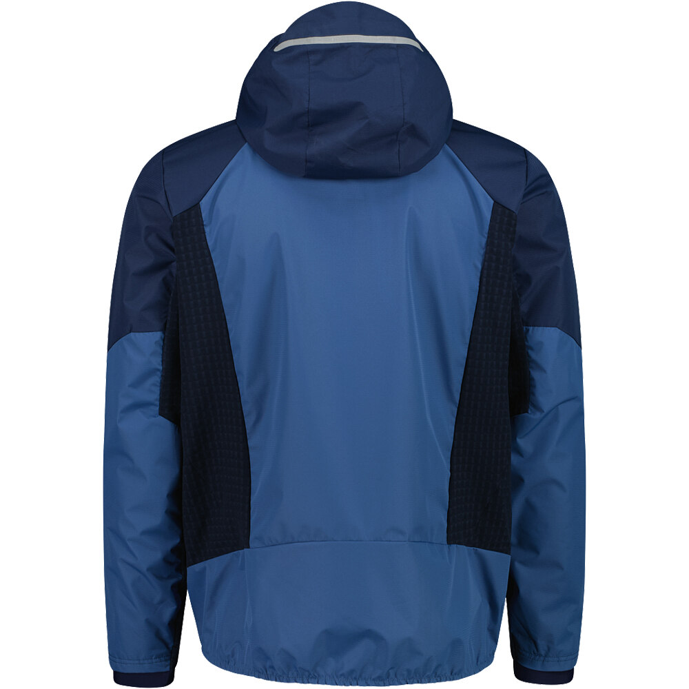 Cmp chaqueta impermeable hombre MAN JACKET FIX HOOD vista trasera