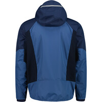Cmp chaqueta impermeable hombre MAN JACKET FIX HOOD vista trasera