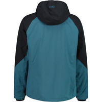 Cmp chaqueta impermeable hombre MAN JACKET FIX HOOD vista trasera