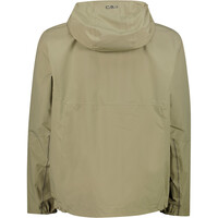 Cmp chaqueta impermeable hombre MAN JACKET FIX HOOD vista trasera