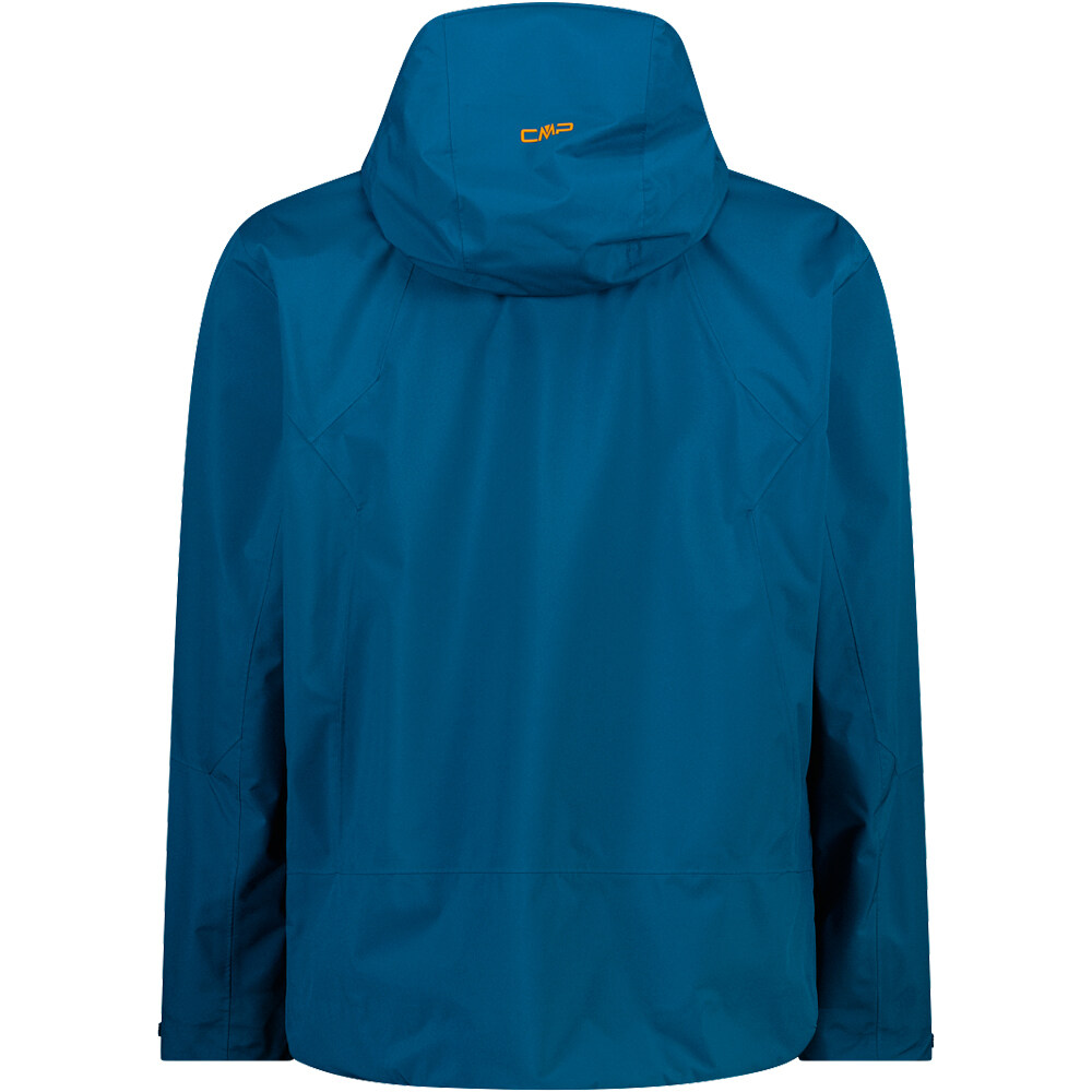 Cmp chaqueta impermeable hombre MAN JACKET FIX HOOD vista trasera