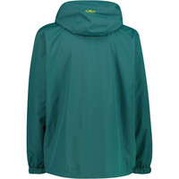 Cmp chaqueta impermeable hombre MAN JACKET SNAPS HOOD vista trasera