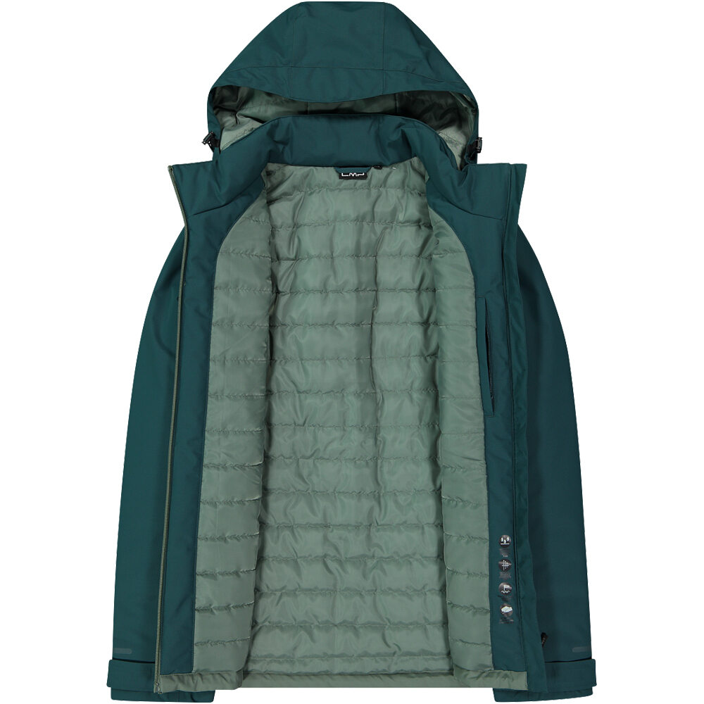 Cmp chaqueta impermeable hombre MAN JACKET ZIP HOOD 03