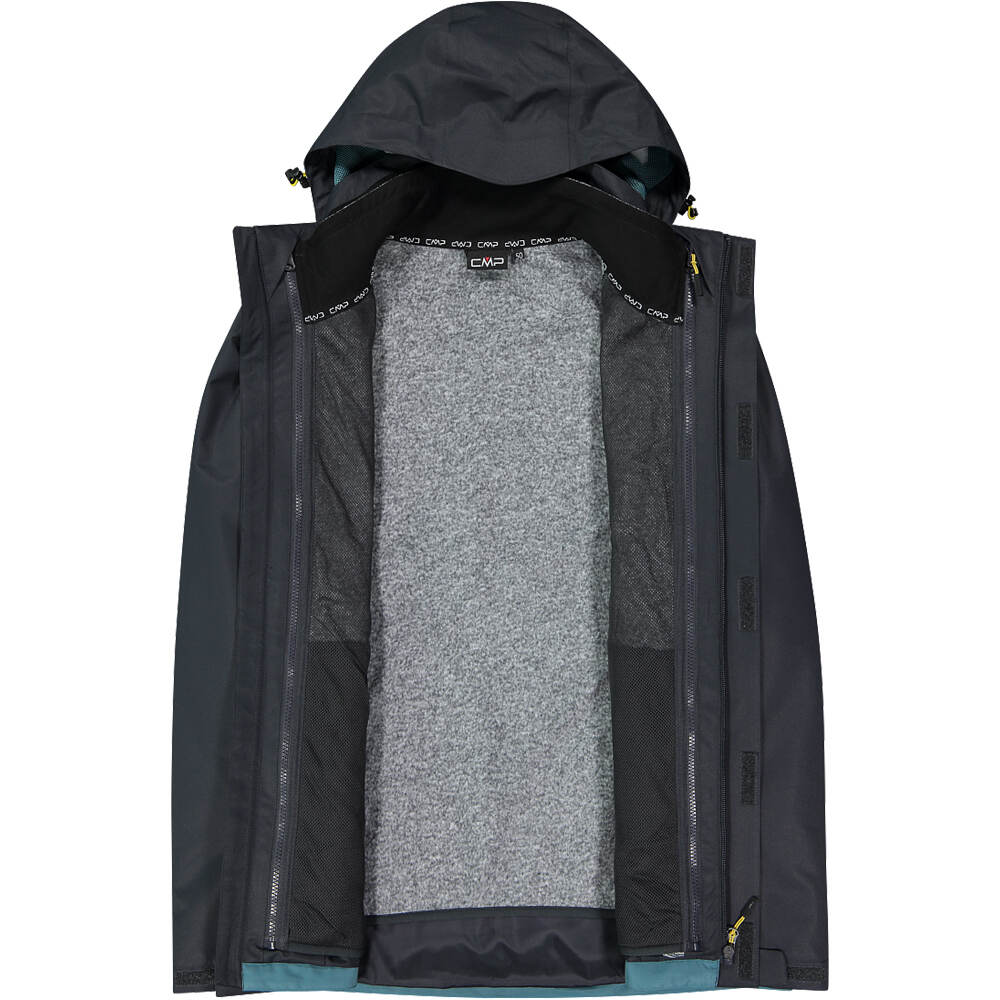 Cmp chaqueta impermeable hombre MAN JACKET ZIP HOOD DETACHABLE INN.JACKET 06