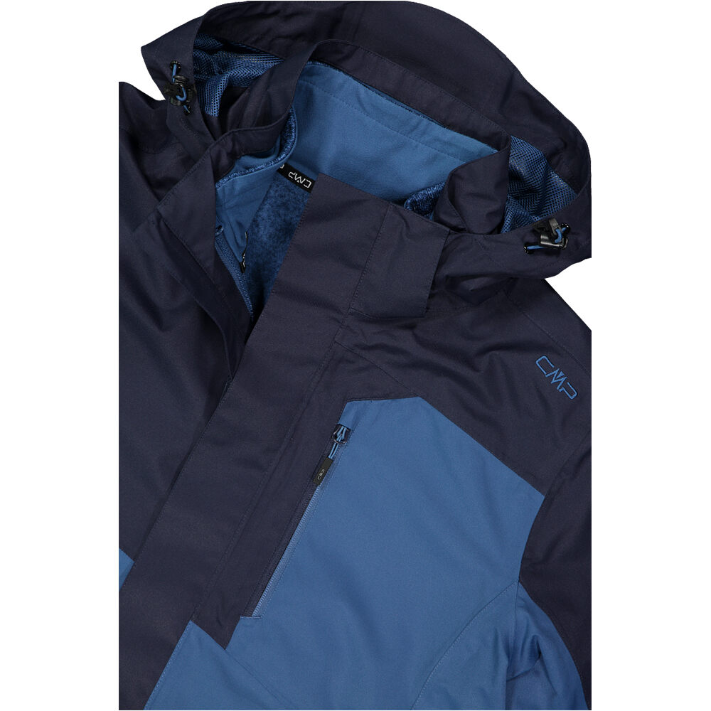 Cmp chaqueta impermeable hombre MAN JACKET ZIP HOOD DETACHABLE INN.JACKET 08