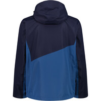 Cmp chaqueta impermeable hombre MAN JACKET ZIP HOOD DETACHABLE INN.JACKET vista trasera