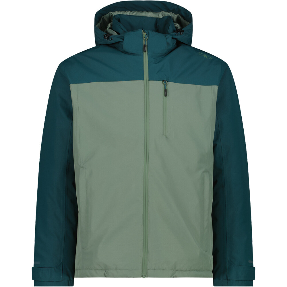 Cmp chaqueta impermeable hombre MAN JACKET ZIP HOOD vista frontal