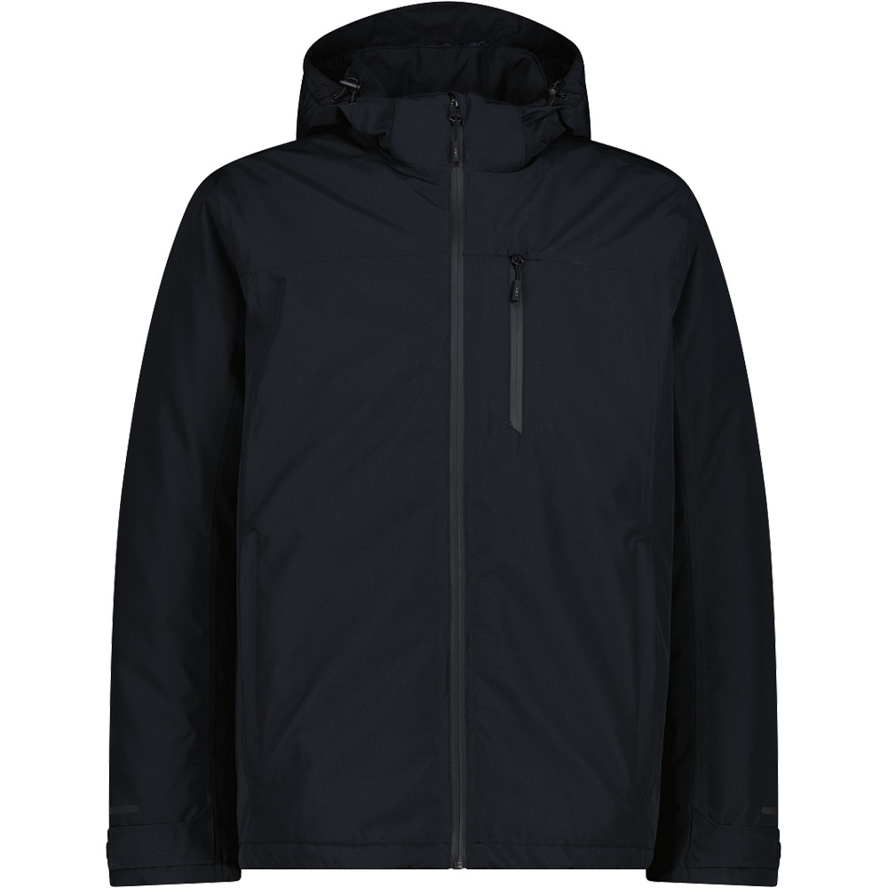 Cmp chaqueta impermeable hombre MAN JACKET ZIP HOOD vista frontal