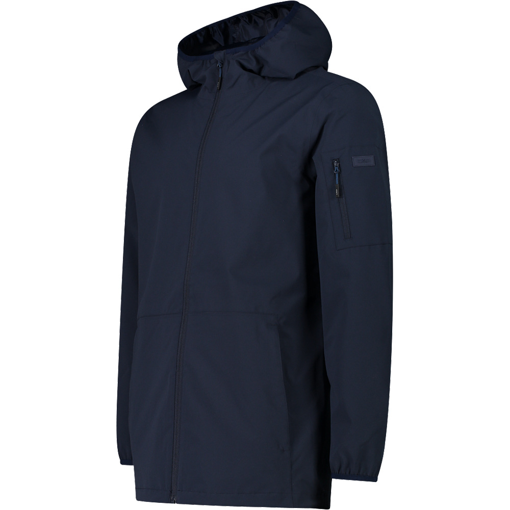 Cmp chaqueta impermeable hombre MAN PARKA FIX HOOD vista detalle