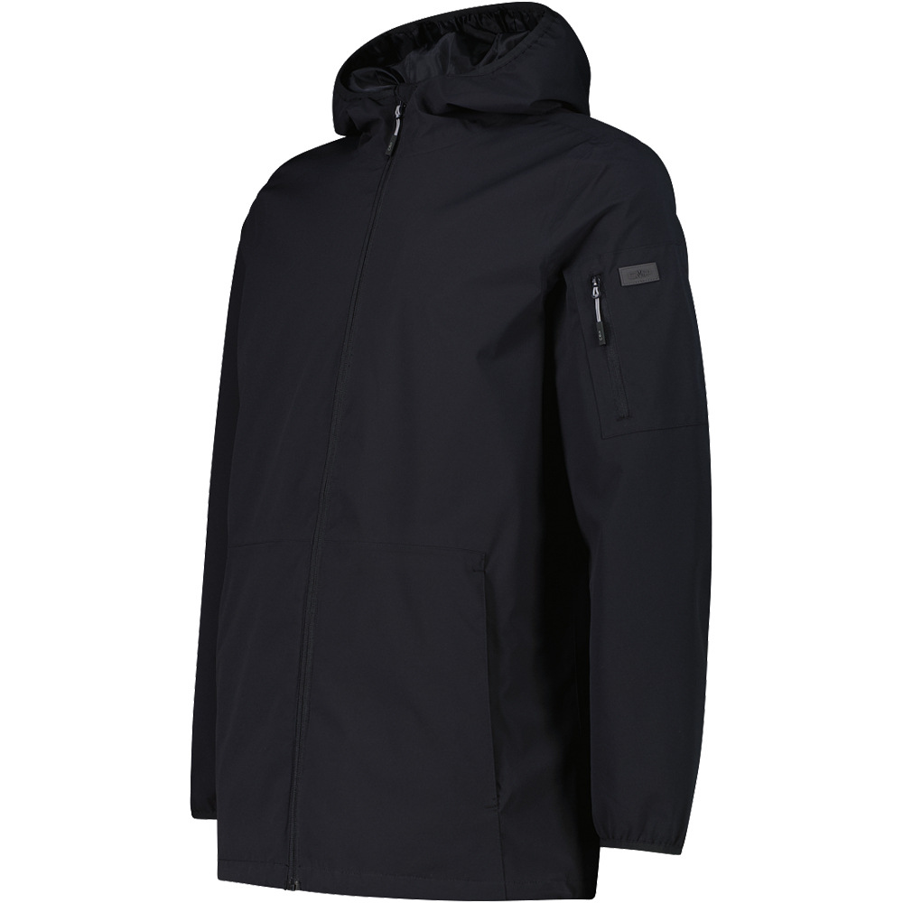 Cmp chaqueta impermeable hombre MAN PARKA FIX HOOD vista detalle
