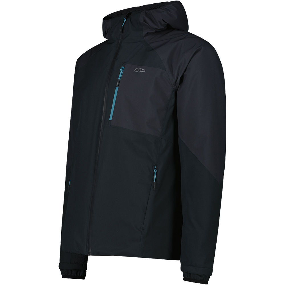 Cmp chaqueta impermeable insulada hombre MAN JACKET FIX HOOD vista detalle