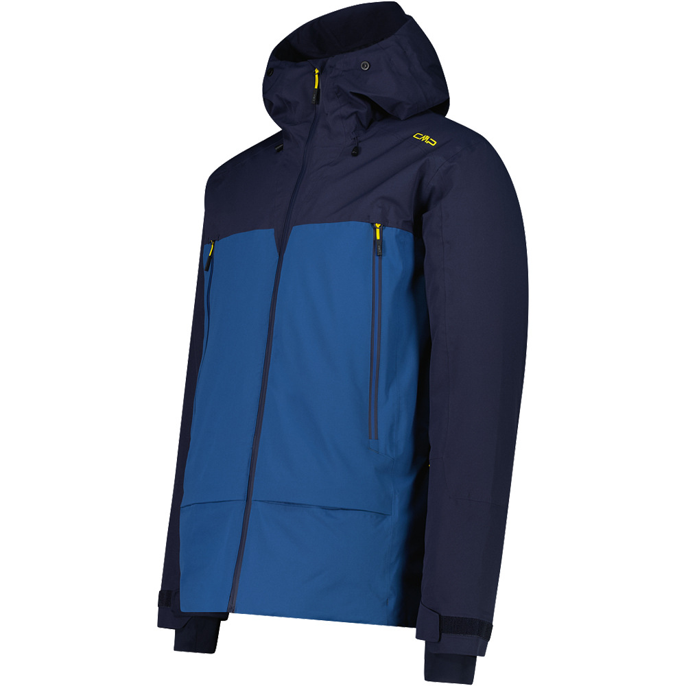 Cmp chaqueta impermeable insulada hombre MAN JACKET FIX HOOD vista detalle