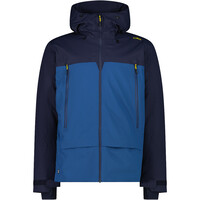 Cmp chaqueta impermeable insulada hombre MAN JACKET FIX HOOD vista frontal