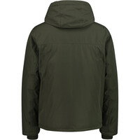 Cmp chaqueta impermeable insulada hombre MAN JACKET FIX HOOD vista trasera