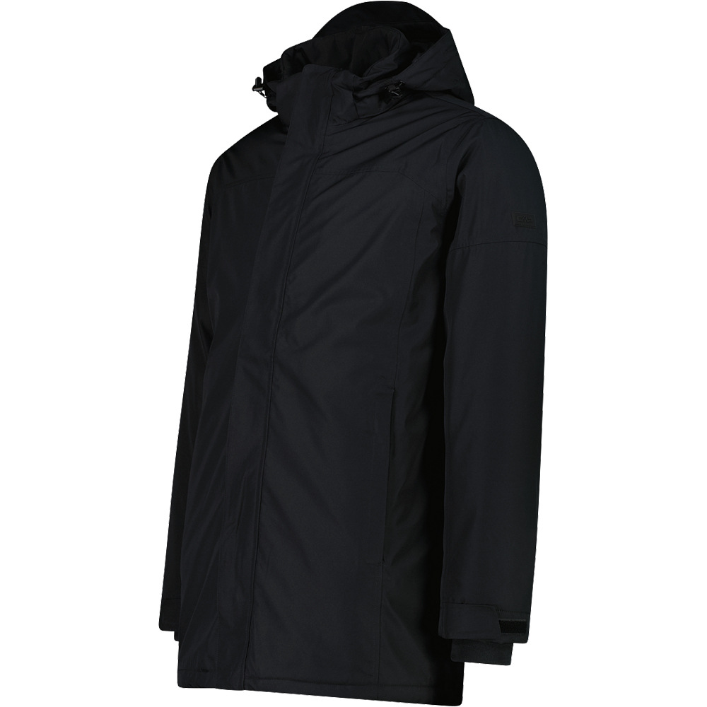 Cmp chaqueta impermeable insulada hombre MAN PARKA ZIP HOOD vista detalle