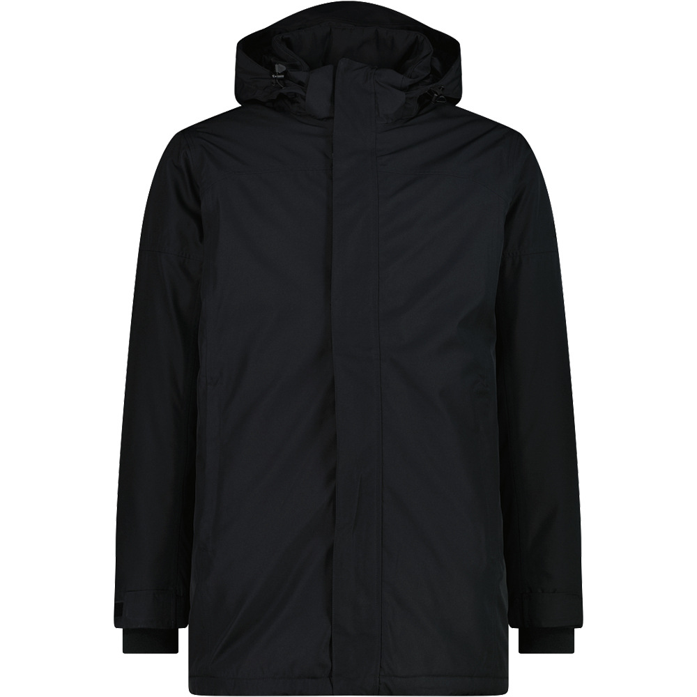 Cmp chaqueta impermeable insulada hombre MAN PARKA ZIP HOOD vista frontal