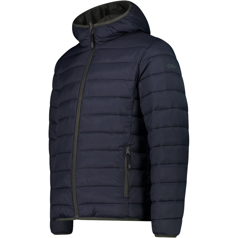 Cmp chaqueta impermeable insulada hombre MAN REVERSE JACKET FIX HOOD 05