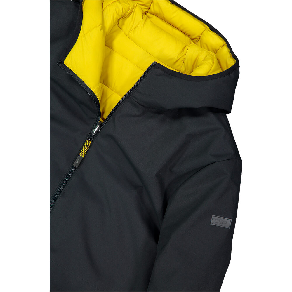 Cmp chaqueta impermeable insulada hombre MAN REVERSE JACKET FIX HOOD 06