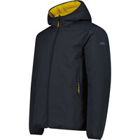 Cmp chaqueta impermeable insulada hombre MAN REVERSE JACKET FIX HOOD vista detalle