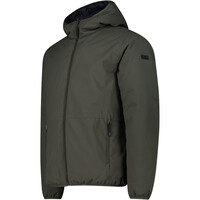Cmp chaqueta impermeable insulada hombre MAN REVERSE JACKET FIX HOOD vista detalle