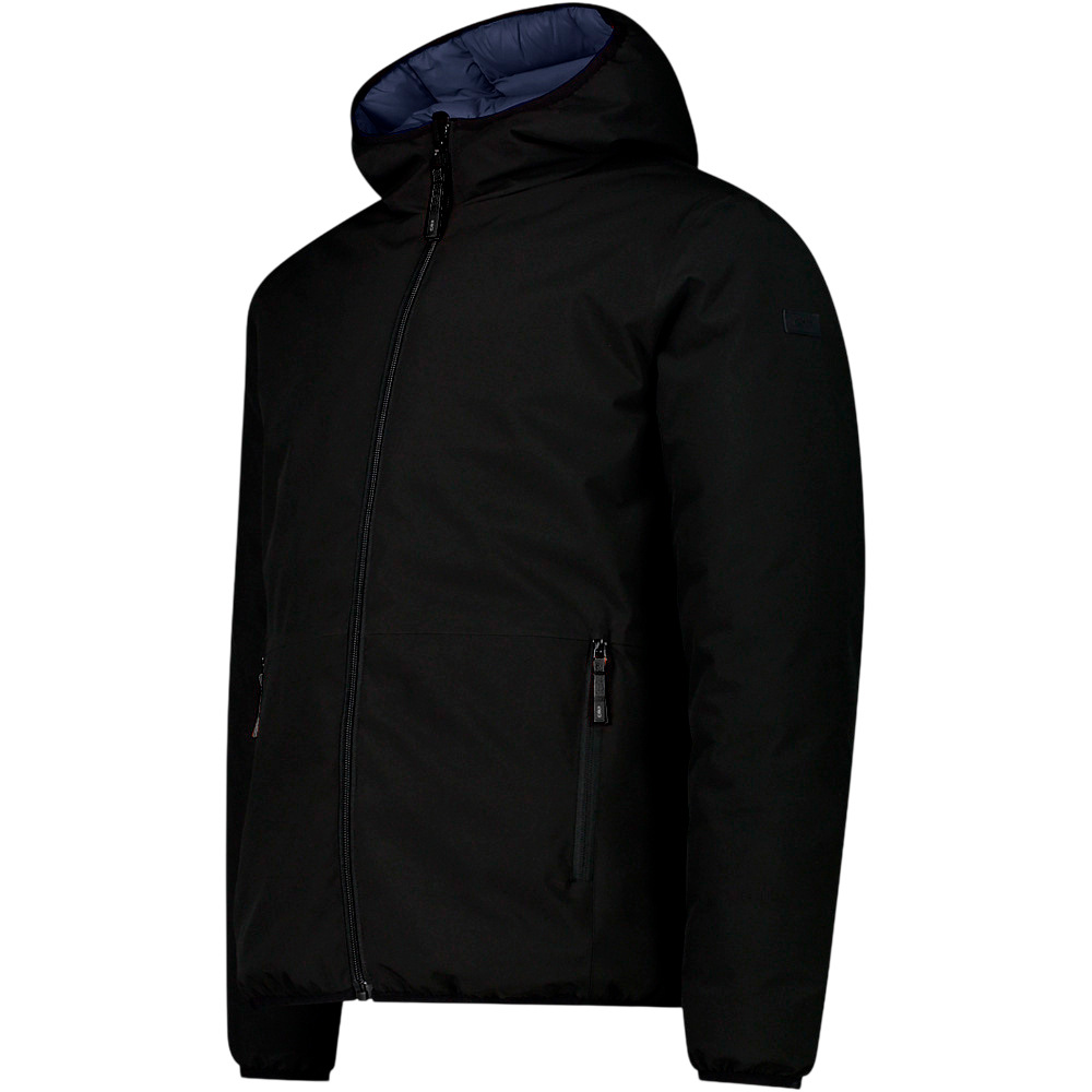 Cmp chaqueta impermeable insulada hombre MAN REVERSE JACKET FIX HOOD vista detalle