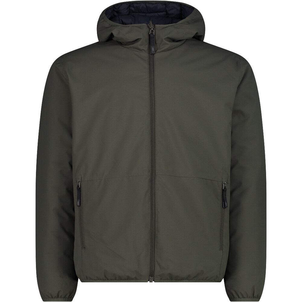 Cmp chaqueta impermeable insulada hombre MAN REVERSE JACKET FIX HOOD vista frontal