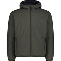 Cmp chaqueta impermeable insulada hombre MAN REVERSE JACKET FIX HOOD vista frontal