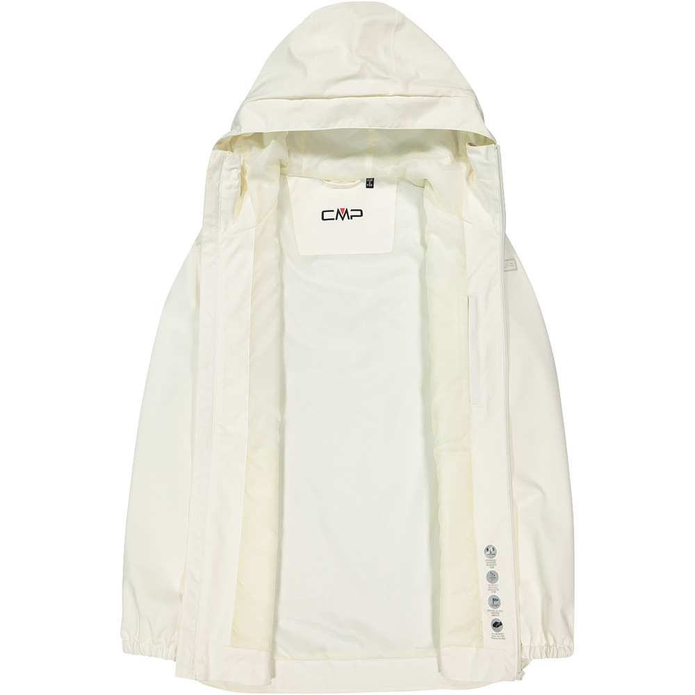 Cmp chaqueta impermeable insulada mujer WOMAN JACKET FIX HOOD 03