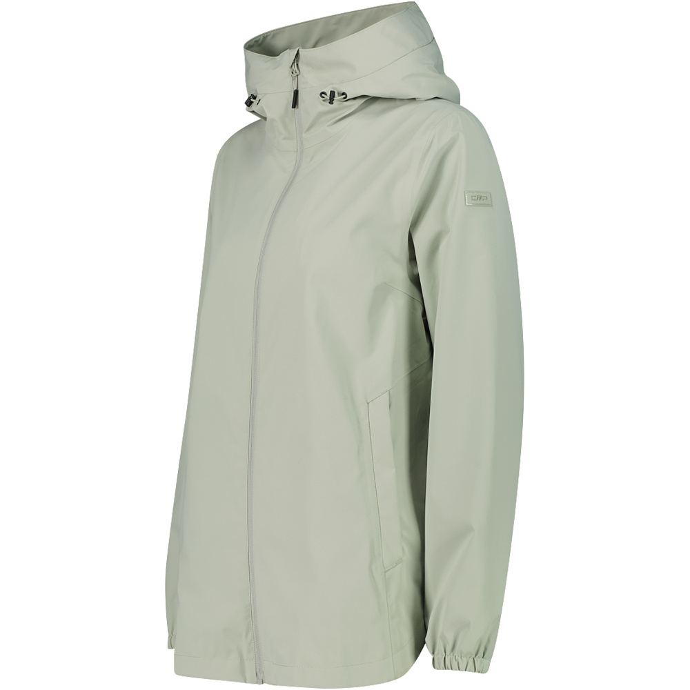 Cmp chaqueta impermeable insulada mujer WOMAN JACKET FIX HOOD vista detalle