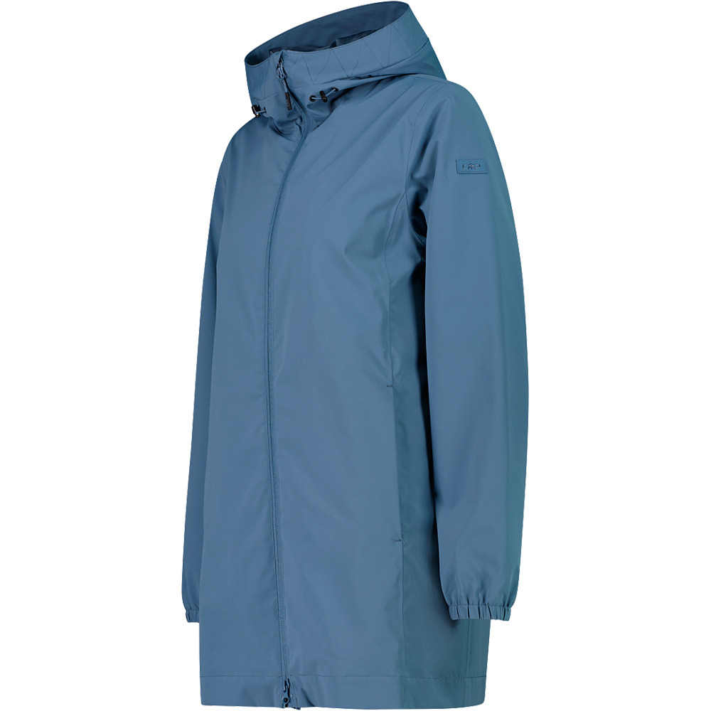 Cmp chaqueta impermeable insulada mujer WOMAN JACKET FIX HOOD vista detalle