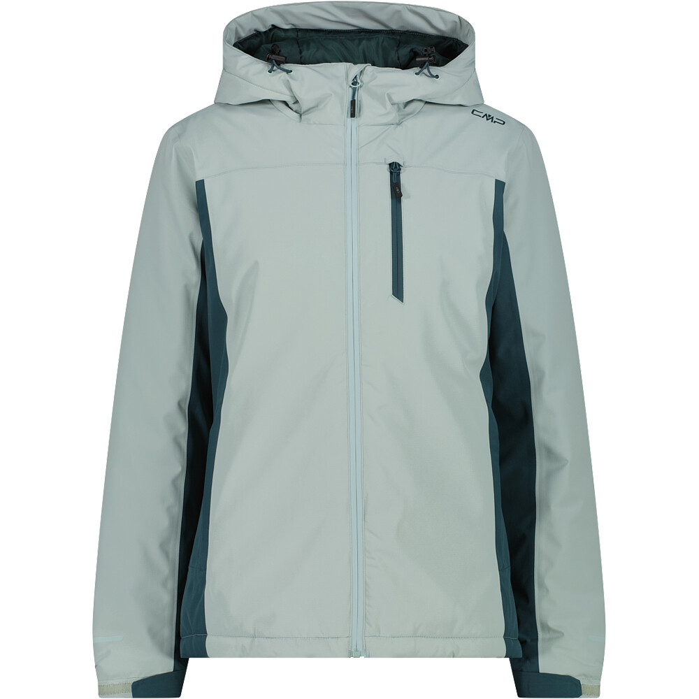 Cmp chaqueta impermeable insulada mujer WOMAN JACKET FIX HOOD vista frontal