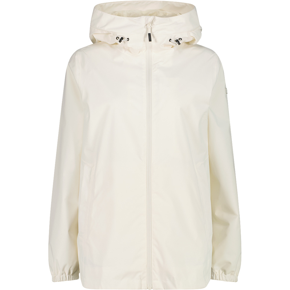 Cmp chaqueta impermeable insulada mujer WOMAN JACKET FIX HOOD vista frontal