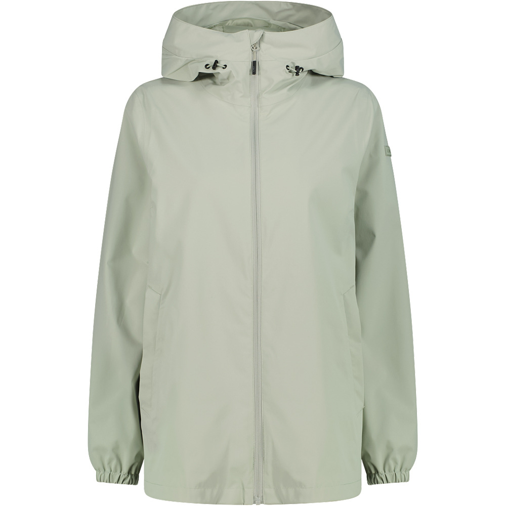 Cmp chaqueta impermeable insulada mujer WOMAN JACKET FIX HOOD vista frontal