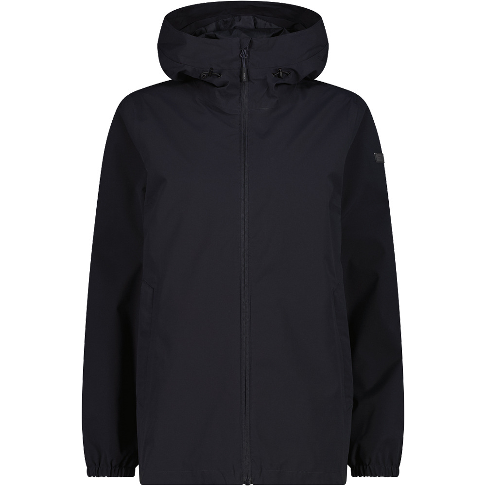 Cmp chaqueta impermeable insulada mujer WOMAN JACKET FIX HOOD vista frontal